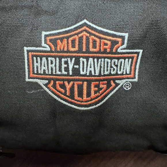 Harley-Davidson Canvas Motorcycle Roll Tool Kit Organizer Bag Ready for Sturgis! - Picture 8 of 13
